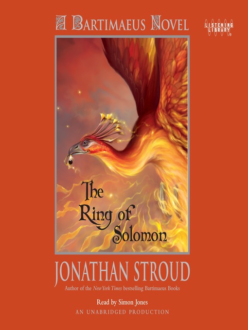 Title details for The Ring of Solomon by Jonathan Stroud - Wait list